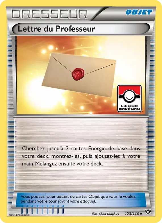 Lettre du Professeur 123 – XY