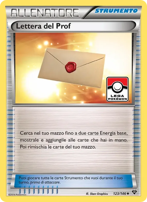 Lettera del Prof 123 – XY