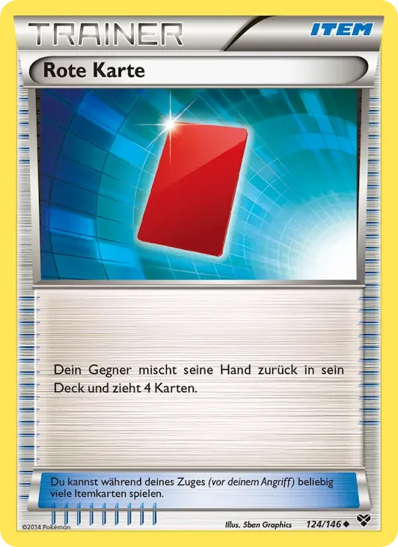 Rote Karte 124 – XY