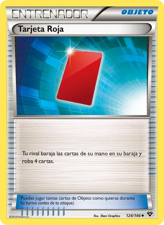Tarjeta Roja 124 – XY