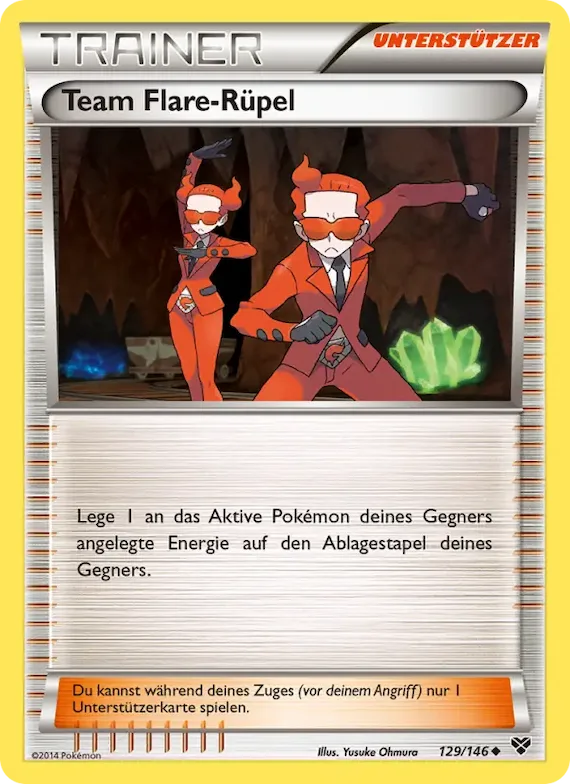 Team Flare-Rüpel 129 – XY