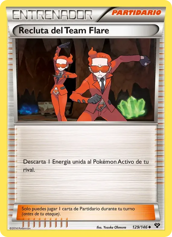 Recluta del Team Flare 129 – XY