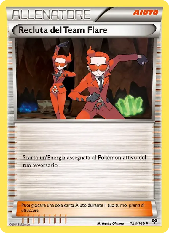 Recluta del Team Flare 129 – XY