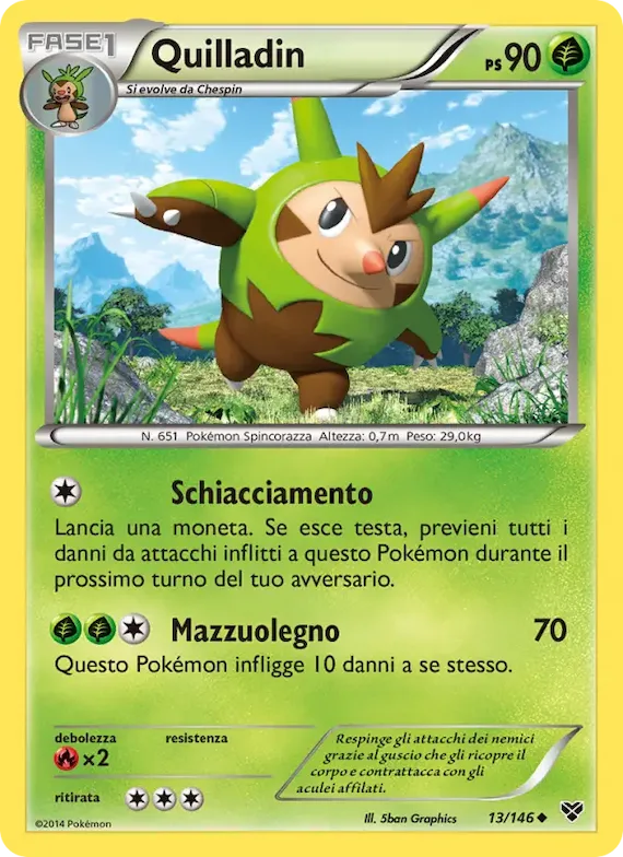 Quilladin 13 – XY