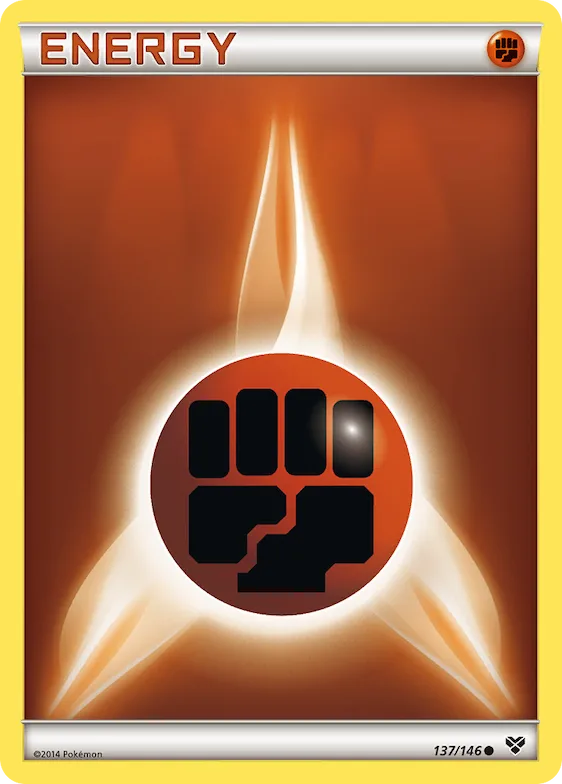 Fighting Energy #137 – XY Base Set