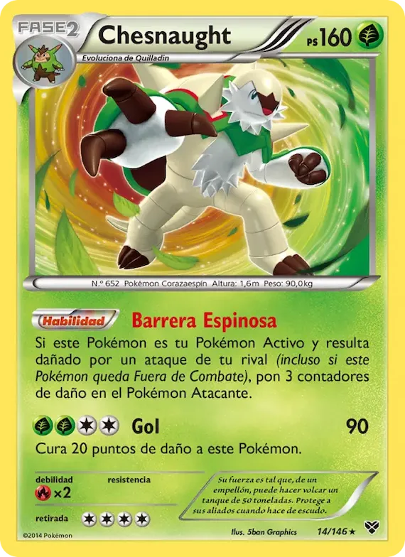 Chesnaught 14 – XY