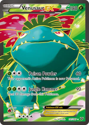 Venusaur-EX #141 – XY Base Set