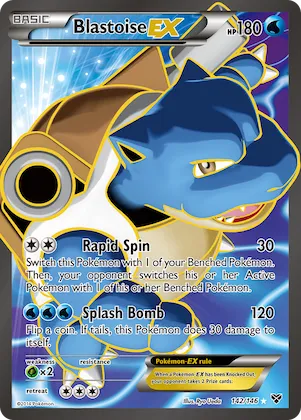 Blastoise-EX #142 – XY Base Set