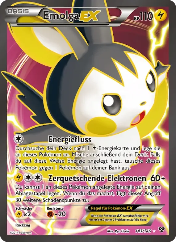 Emolga EX 143 – XY