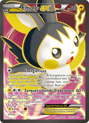 Emolga EX 143 – XY