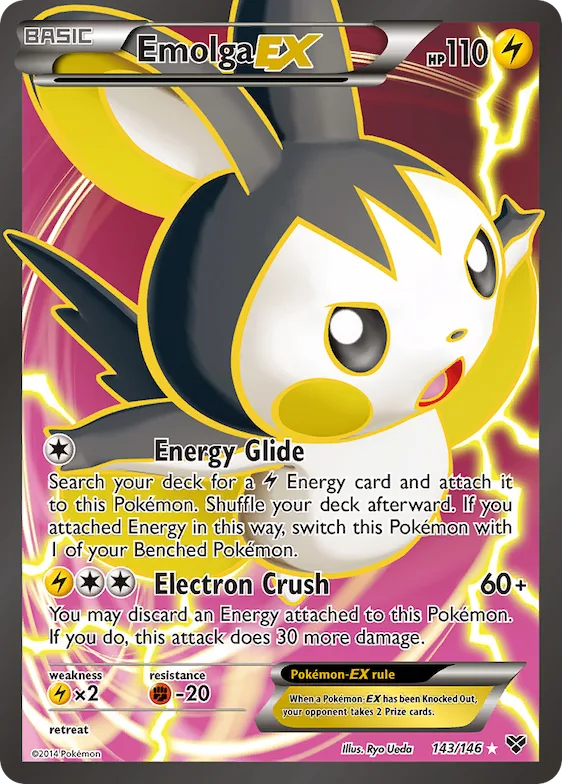 Emolga-EX #143 – XY Base Set