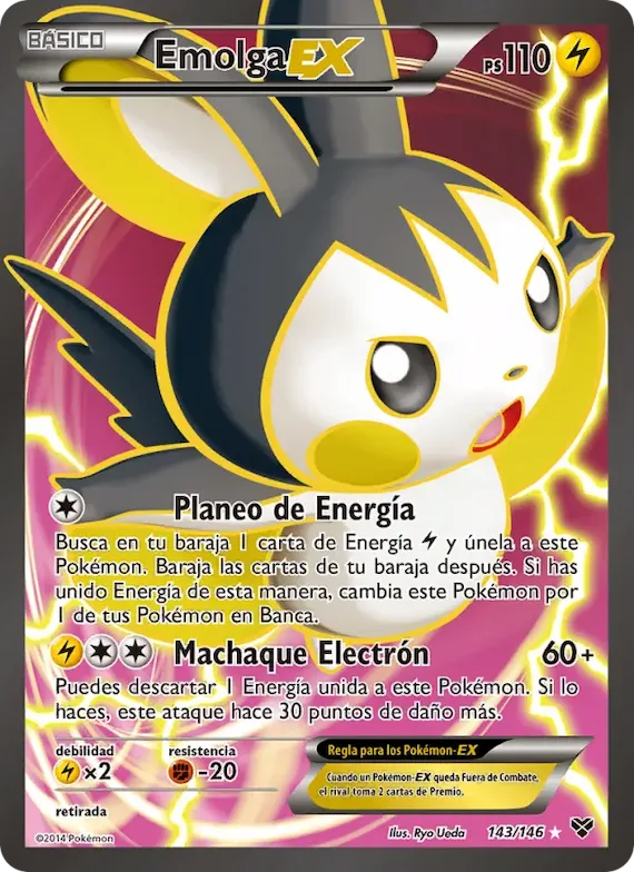 Emolga EX 143 – XY