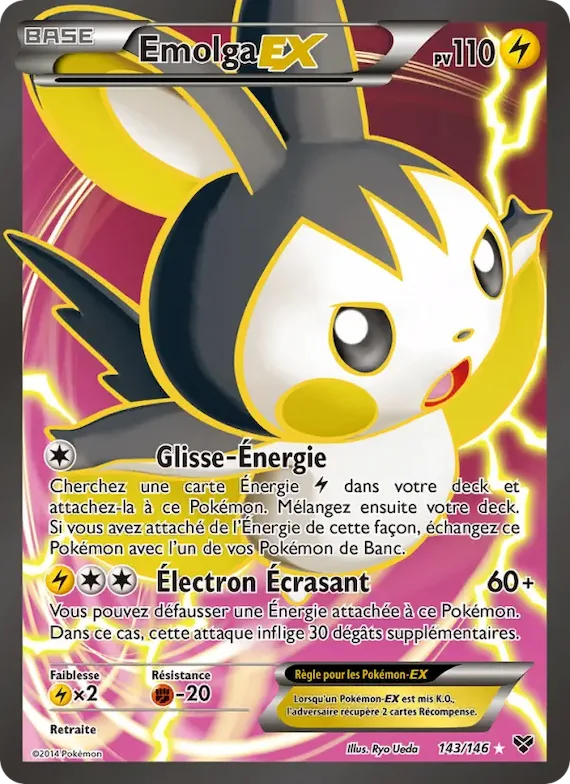 Emolga EX 143 – XY