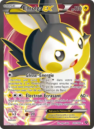 Emolga EX 143 – XY