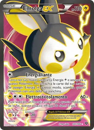 Emolga EX 143 – XY