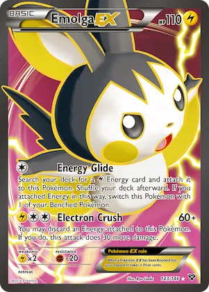 Emolga-EX #143 – XY Base Set