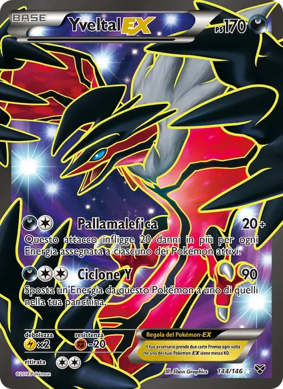 Yveltal EX 144 – XY