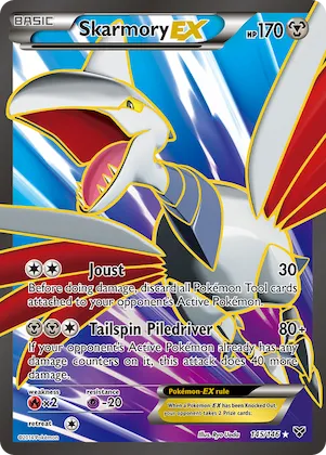 Skarmory-EX #145 – XY Base Set