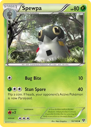 Spewpa #16 – XY Base Set