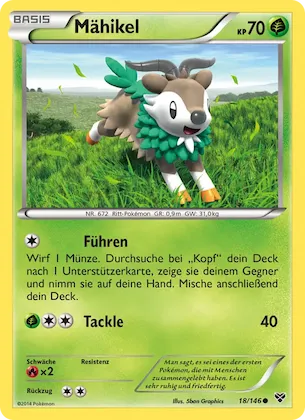 Mähikel Nr. 18 – XY
