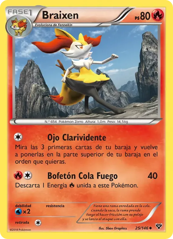 Braixen 25 – XY
