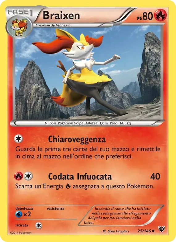 Braixen 25 – XY