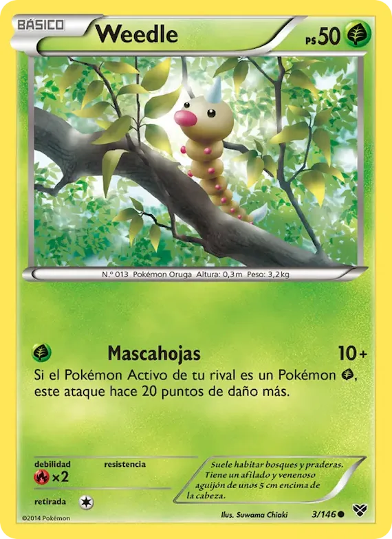 Weedle 3 – XY