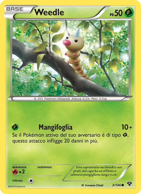 Weedle 3 – XY