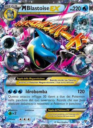 M Blastoise EX 30 – XY