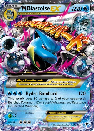 M Blastoise-EX #30 – XY Base Set