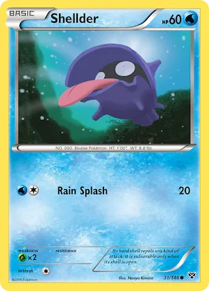 Shellder #31 – XY Base Set