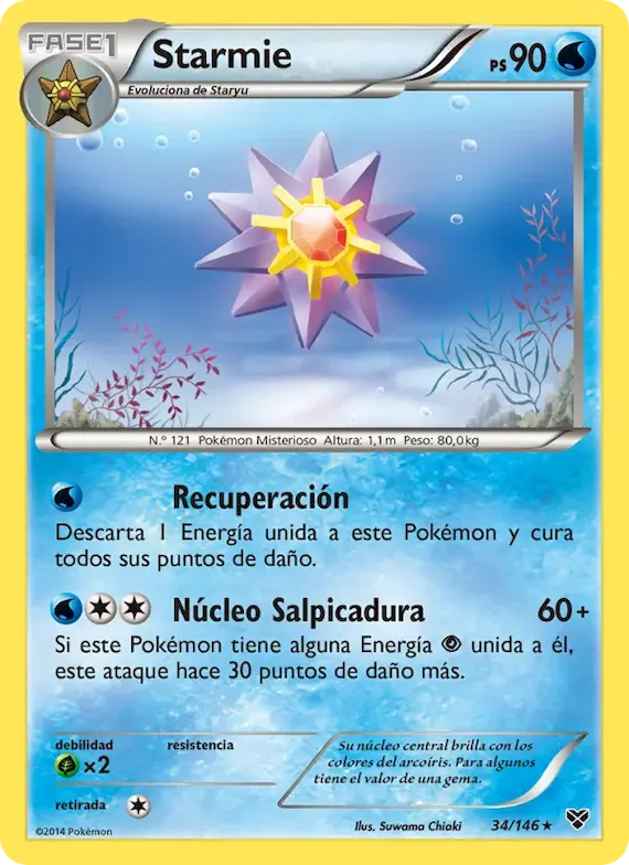 Starmie 34 – XY