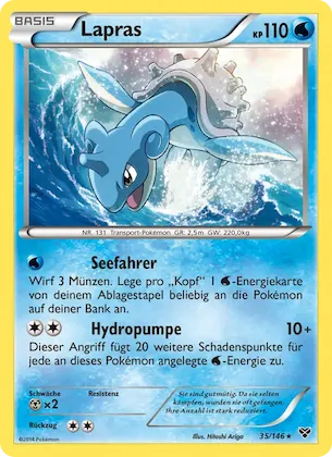 Lapras Nr. 35 – XY