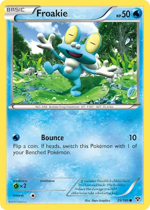 Froakie #39 – XY Base Set