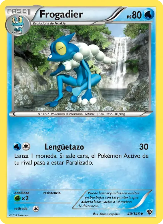 Frogadier 40 – XY
