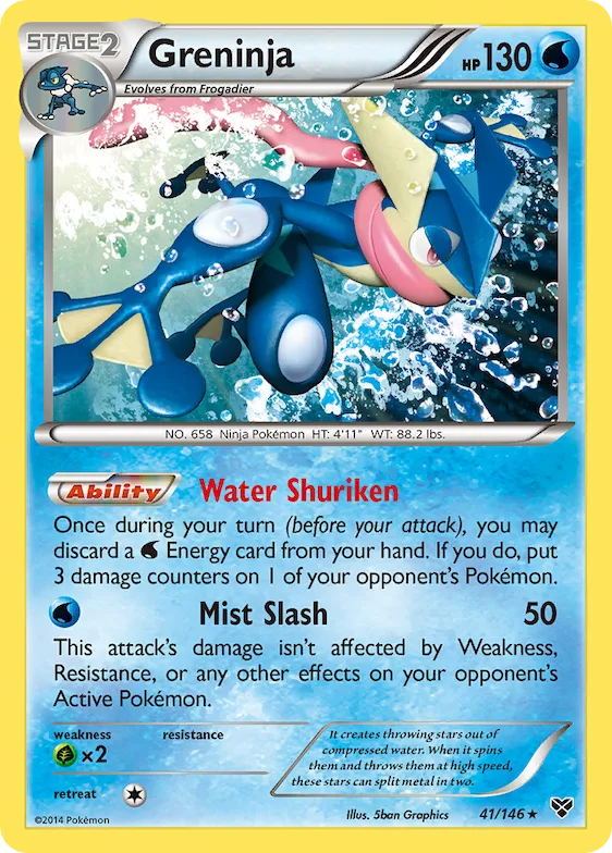 Greninja #41 – XY Base Set