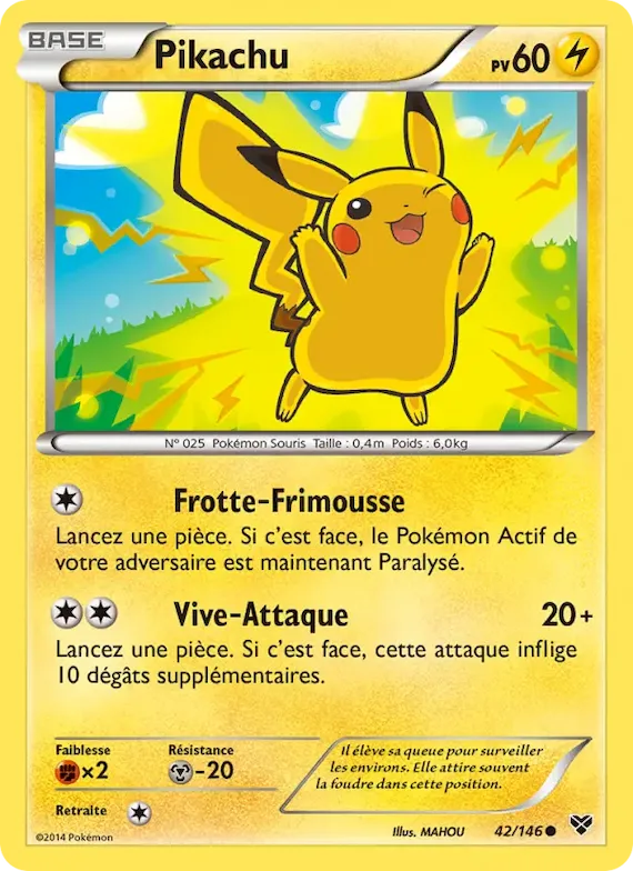 Pikachu 42 – XY