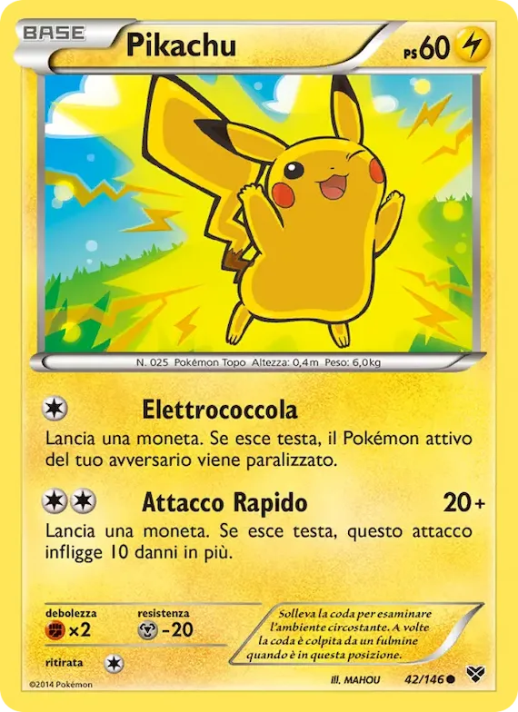 Pikachu 42 – XY