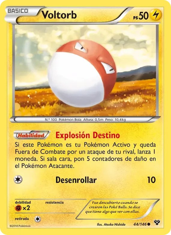 Voltorb 44 – XY