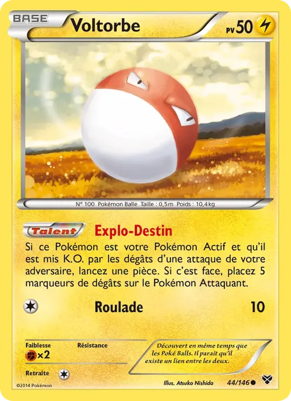 Voltorbe 44 – XY