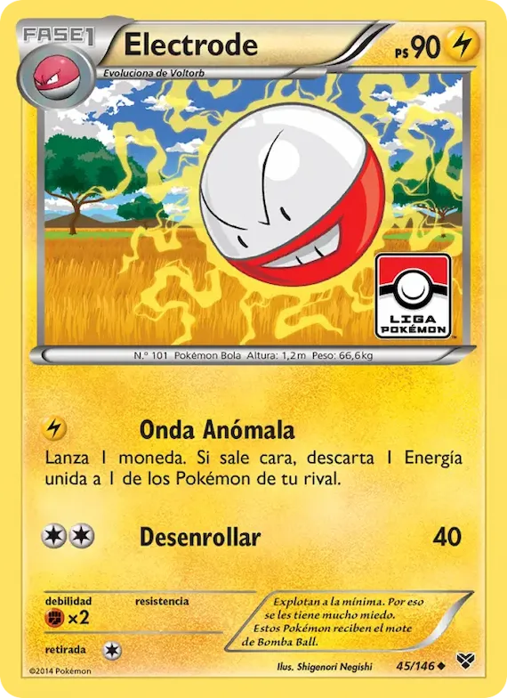 Electrode 45 – XY
