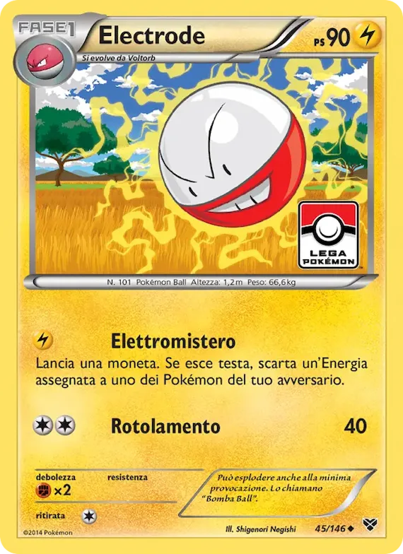 Electrode 45 – XY