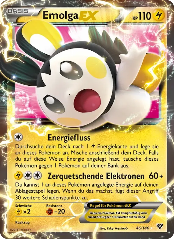Emolga EX 46 – XY