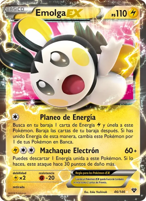 Emolga EX 46 – XY