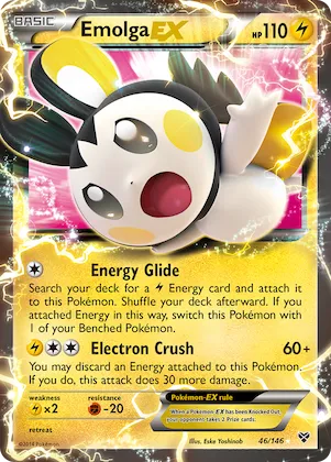 Emolga-EX #46 – XY Base Set