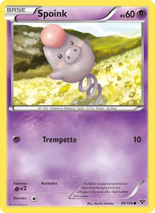 Spoink n° 49 – XY