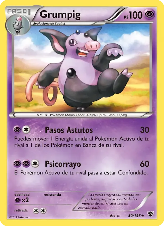 Grumpig 50 – XY