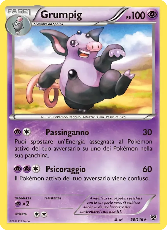 Grumpig 50 – XY