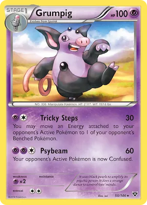 Grumpig #50 – XY Base Set