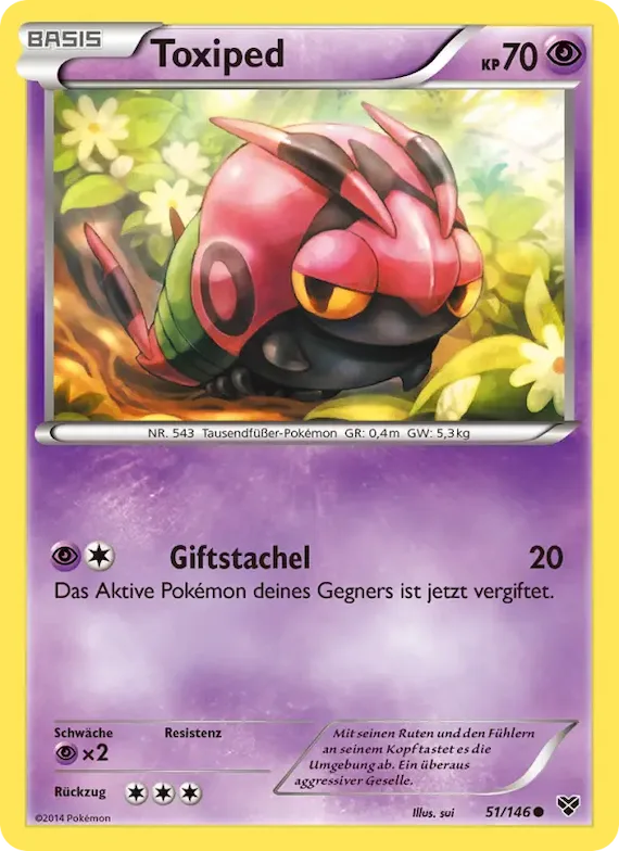Toxiped 51 – XY